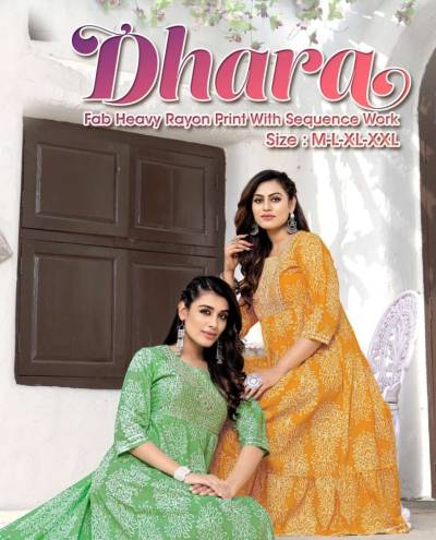 Dhara Vol 1 Fancy Summer Wear Kurti Collection